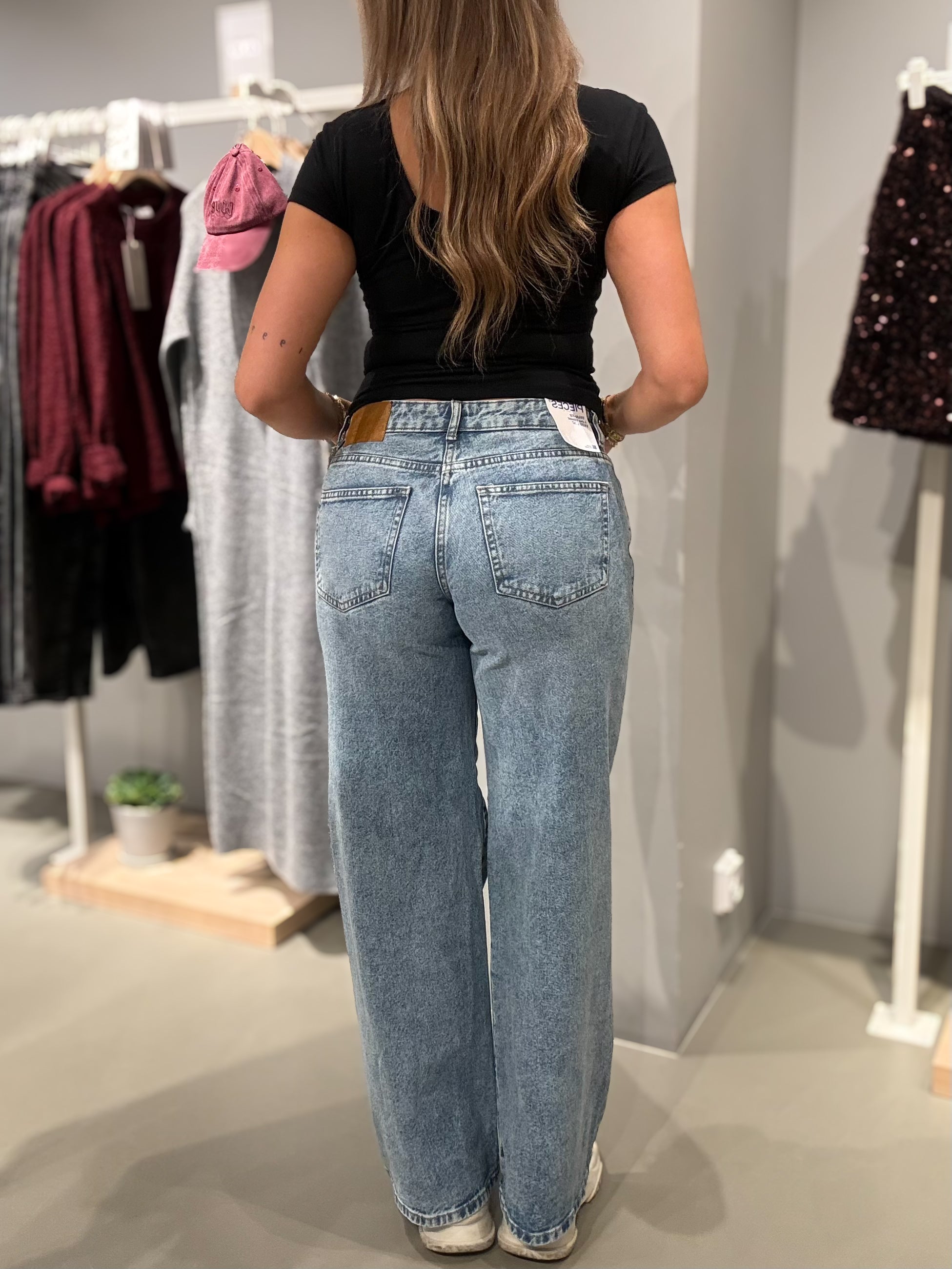 PCSELMA Jeans - Light Blue Denim